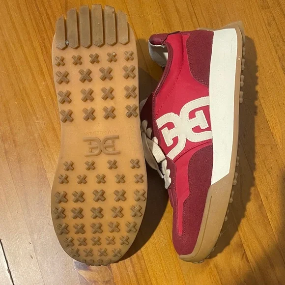 Sam Edelmam Red Women’s Sneakers - Picture 4 of 4